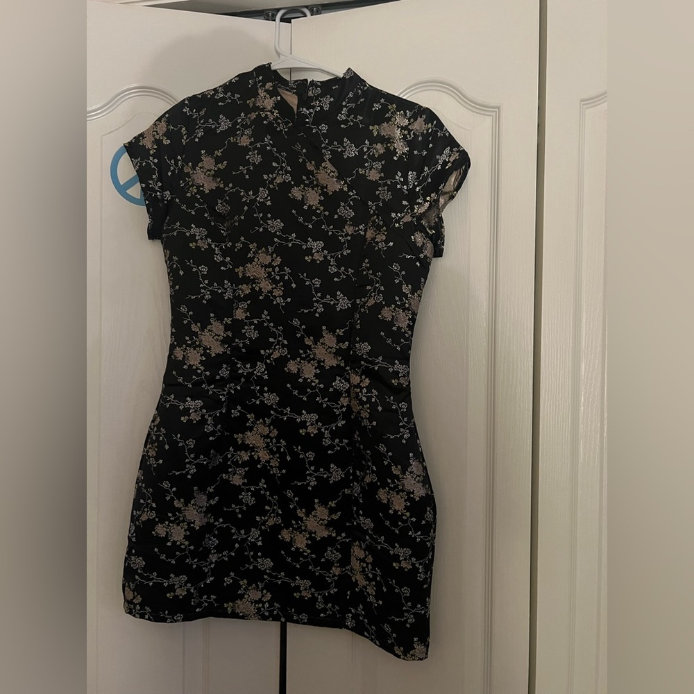 Lioness black high neck mini dress. Never worn. #lioness #urbanoutfitters